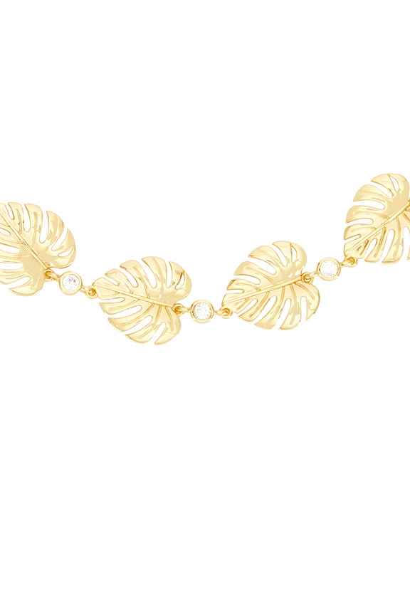 view 2 of 2 Beverly Necklace in Gold