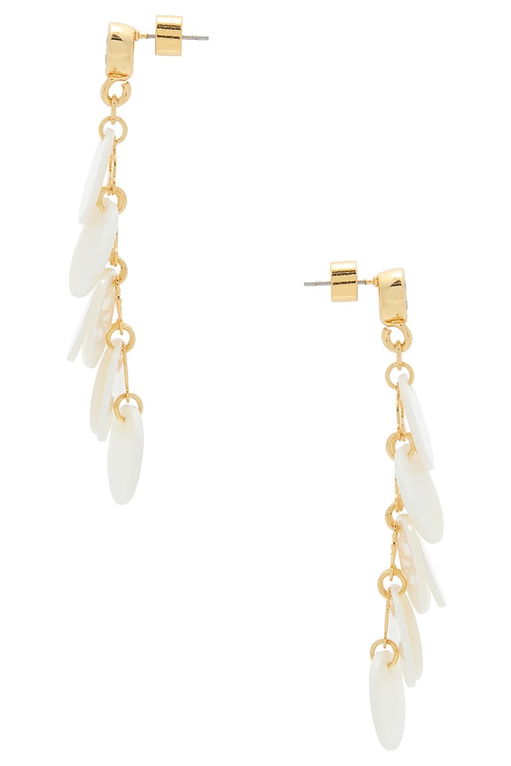 view 2 of 2 Tahiti Earrings in Ivory