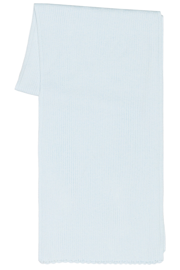 view 2 of 2 Snug Ribbed Knit Scarf in Daydream