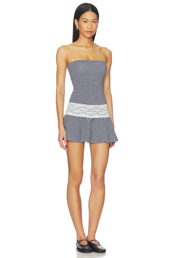 view 2 of 4 VESTIDO MIRAGE COTTON JERSEY MINI in Midnight Wishes