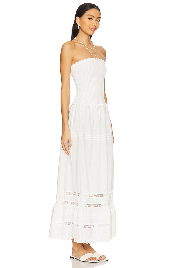 view 2 of 3 Empress Dress in White