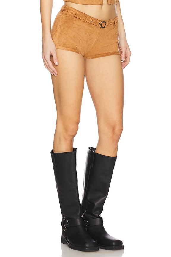view 2 of 6 X Bella Hadid Wrangler Short in Sun Kissed Suede