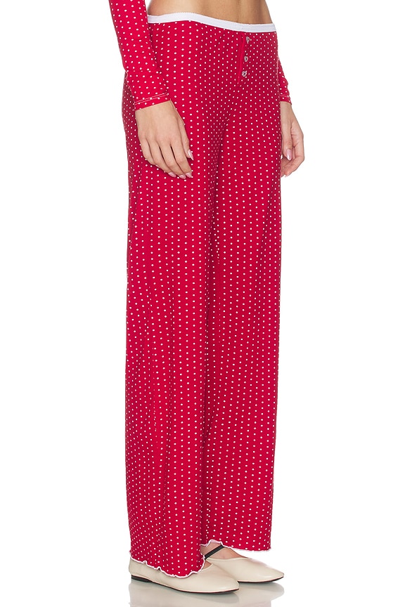 view 2 of 4 Joy Modal Sleep Pant in Holiday Dot
