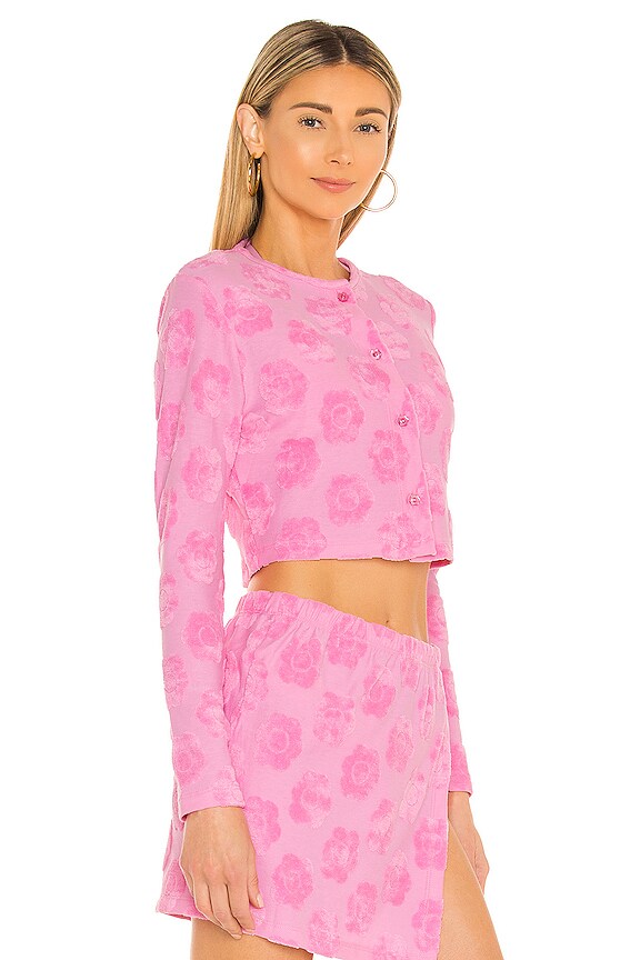 view 2 of 5 Cherie Terry Cardigan in Flowerchild