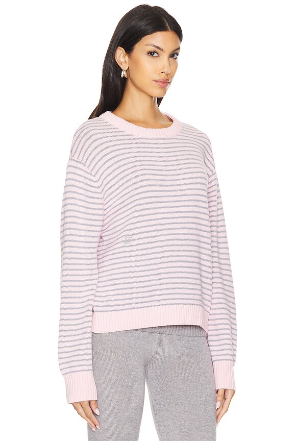 view 2 of 5 풀오버 스웨터 in Rosewater Stripe