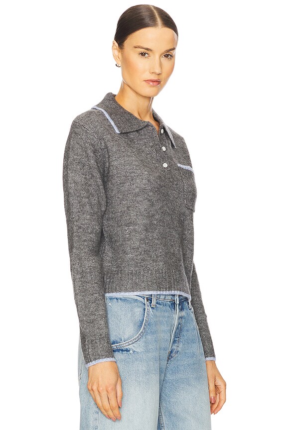 view 2 of 4 PULL À COL CAROLYN in Winter Sky