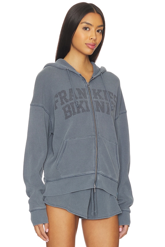 view 2 of 4 Weekend Thermal Hoodie in Shadow Blue