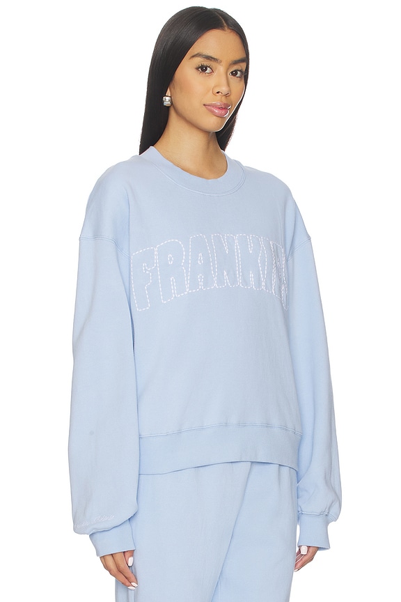 view 2 of 5 PULL TRAVEL DAY COTTON CREWNECK in Morning