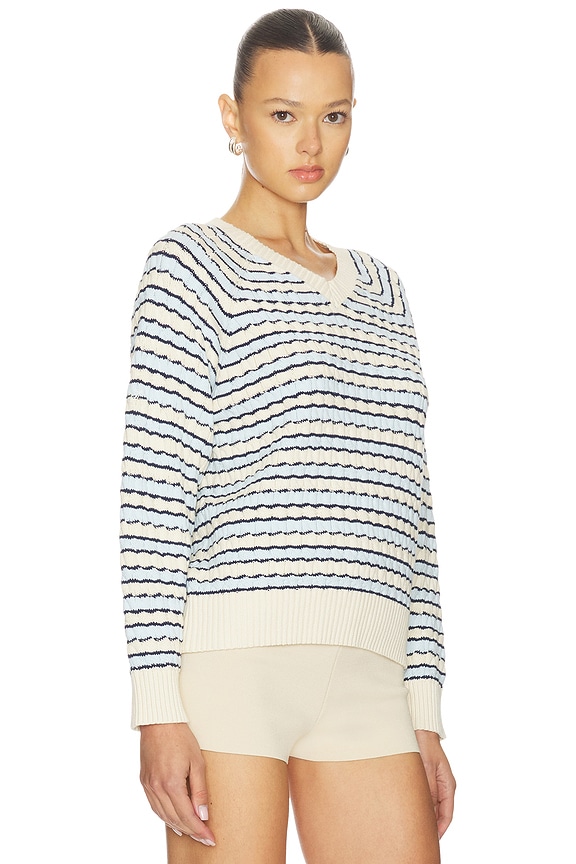 view 2 of 4 Piper Cable Knit Sweater in Lighthouse