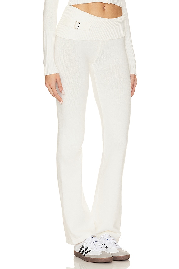 view 2 of 4 Fleur Cloud Knit Pants in Snow White