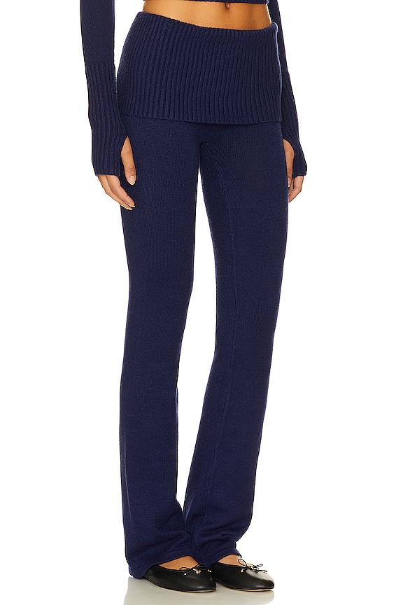 view 2 of 4 Mason Cloud Knit Pant in Luna Blue