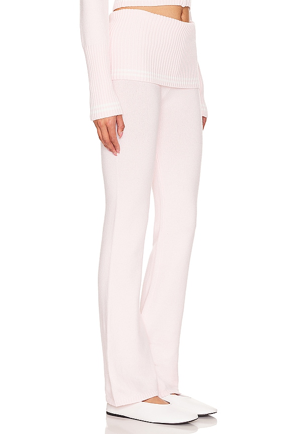 view 2 of 4 PANTALONES DE PUNTO AIMEE in Rosebud Pink