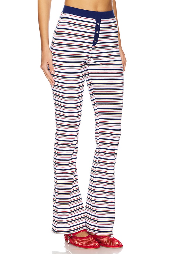 view 2 of 6 Blair Rib Pant in Love Stripe