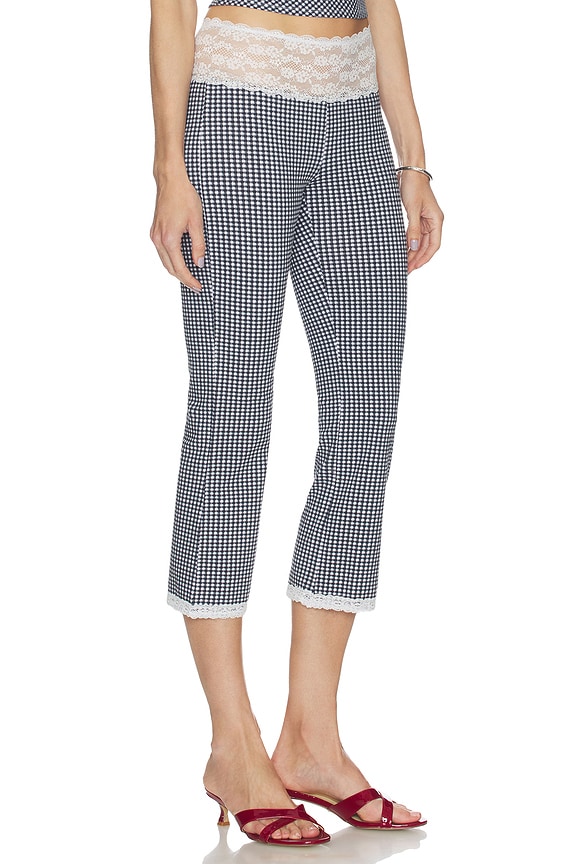 view 2 of 6 Nikki Cotton Jersey Capri in Midnight Wishes