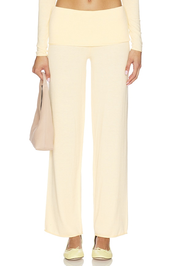 view 1 of 6 PANTALON STORM KNIT in Buttercream