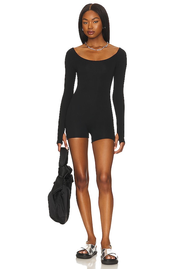 view 2 of 4 x Sydney Sweeney 97 Romper in Black