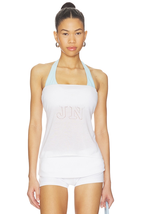 view 1 of 6 X JENNIE Margot Knit Tube Top in Optic White