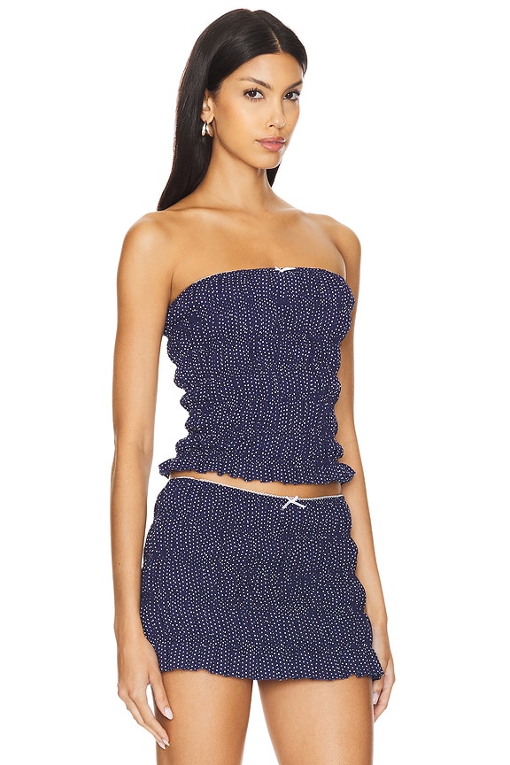 view 2 of 4 Jolie Strapless Top in Dotty