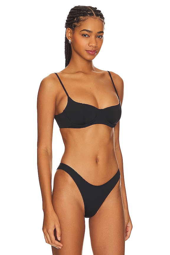 view 2 of 4 Cola Top in Black