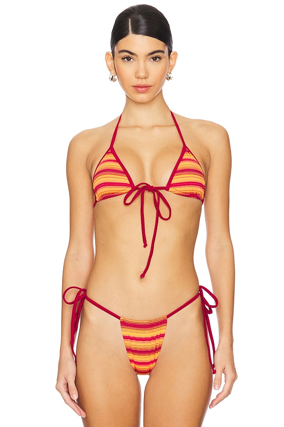 view 2 of 5 Coastal Space Dyed Top in Harvest Moon