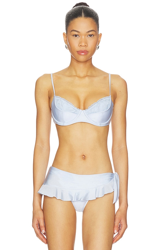 view 1 of 4 TOP SATÉN AUSTIN in Frosting