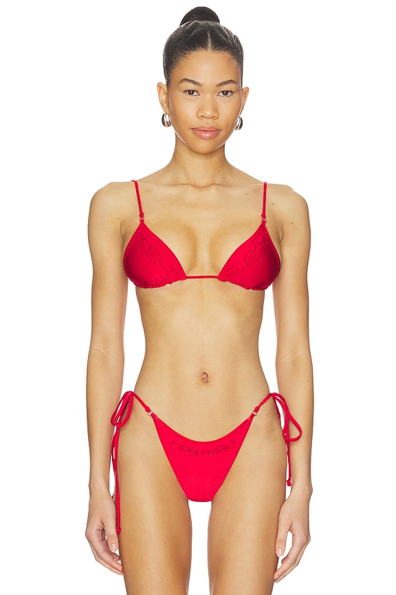 view 1 of 4 TOP BIKINI ELENE in Classic Red