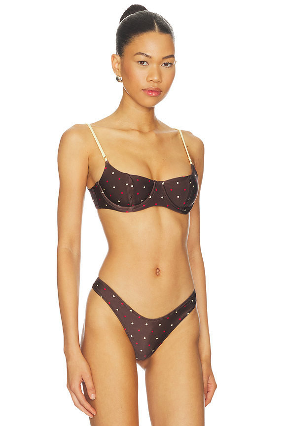 view 2 of 4 Cola Satin Top in Honey Bug