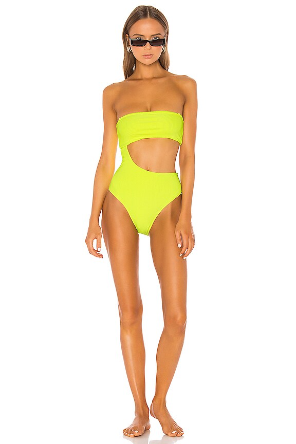 view 2 of 4 X REVOLVE Carter One Piece in Lemon Drop Yellow