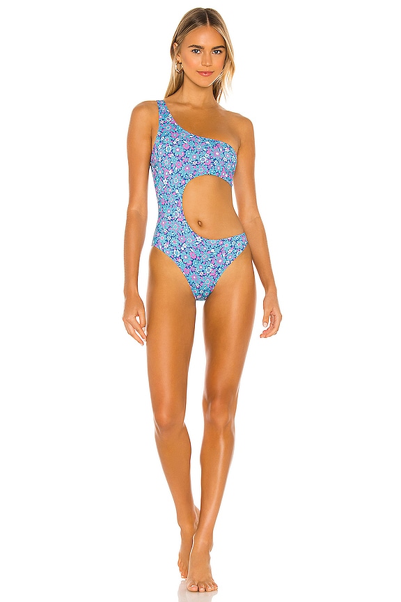view 1 of 4 Cash One Piece in Blue Wave