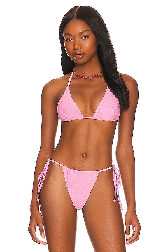 view 1 of 4 TOP BIKINI TIA in Distorted Pink