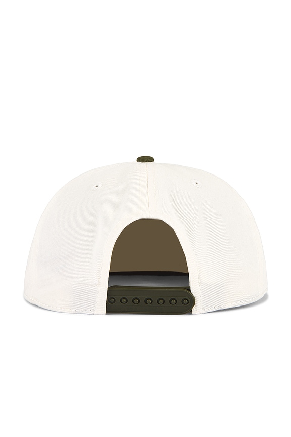 view 2 of 3 Costa Sol Two Tone 5 Panel Snapback Hat in Natural