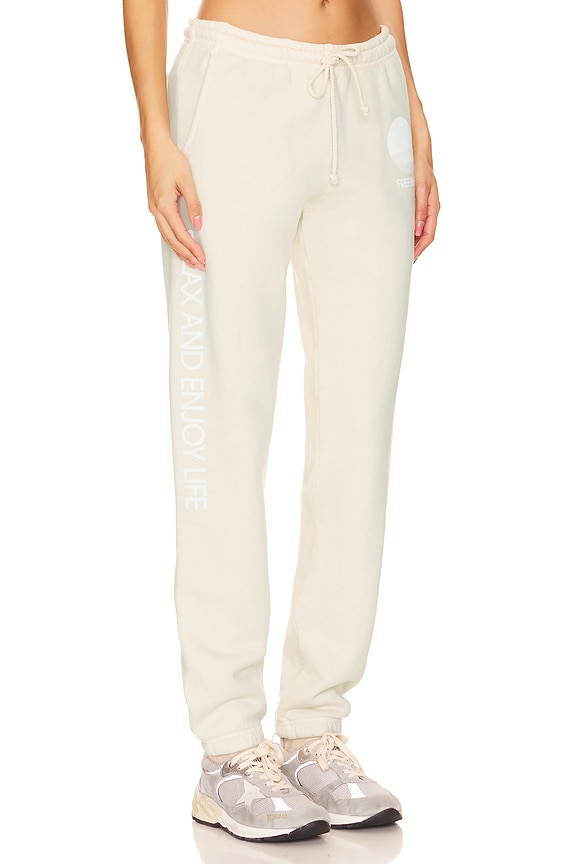 view 2 of 6 Horizon Lines Heavy Fleece Sweatpants in Tan