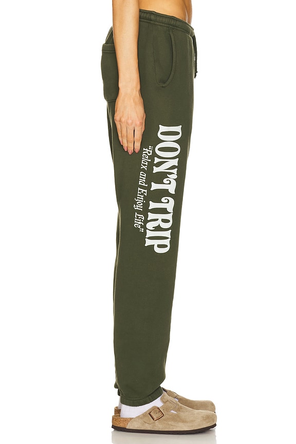 view 2 of 6 La Palma Heavy Fleece Sweatpants in Olive