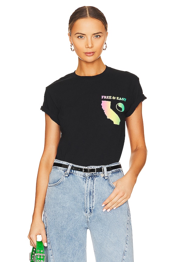 view 2 of 4 California Tee in Black