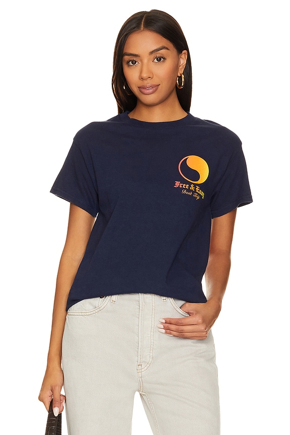 view 2 of 5 Olde English Tee in Navy