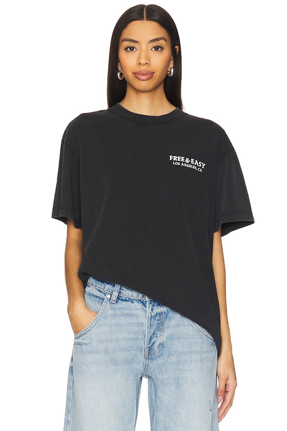 view 2 of 5 x REVOLVE LA Palms Premium Tee in Faded Black