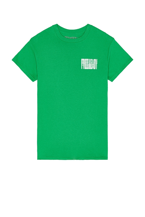 view 2 of 4 Don't Even Trip Tee in Green