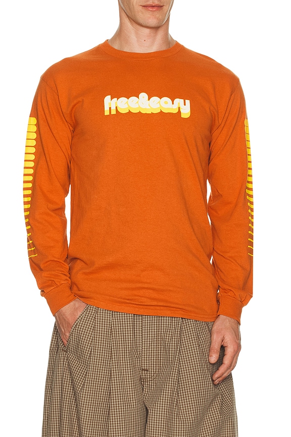 view 2 of 5 Apres Long Sleeve Tee in Rust