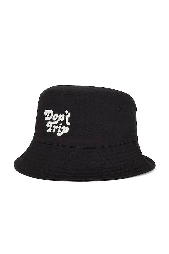 view 2 of 4 CHAPEAU BUCKET HATS in Black