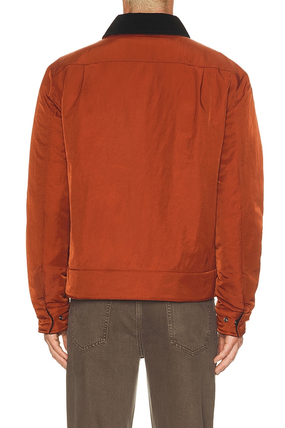 view 2 of 5 Nylon Caban Jacket in Brandy