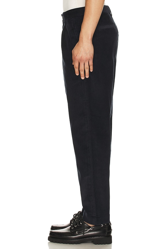 view 2 of 6 Tapered Corduroy Trouser in Navy
