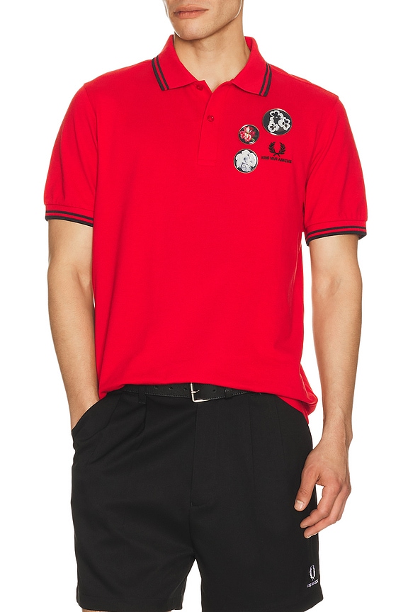 view 1 of 5 x Kris Van Assche Polo Shirt in Kva Red