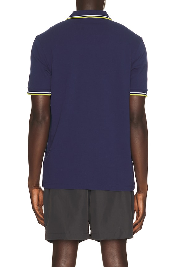 view 2 of 5 CAMISA in French Navy, Dusky Blue, & Citron