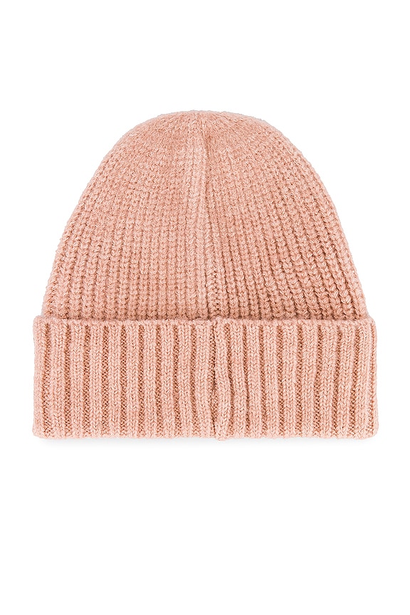 view 2 of 2 Winnie Waffle Cuff Beanie in Peony