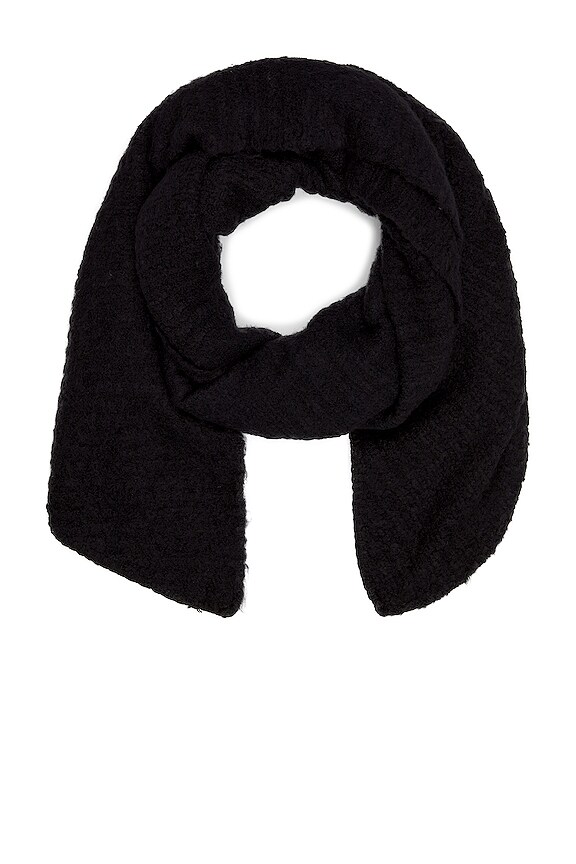 view 2 of 3 ÉCHARPE FREE PEOPLE RIPPLE in Black