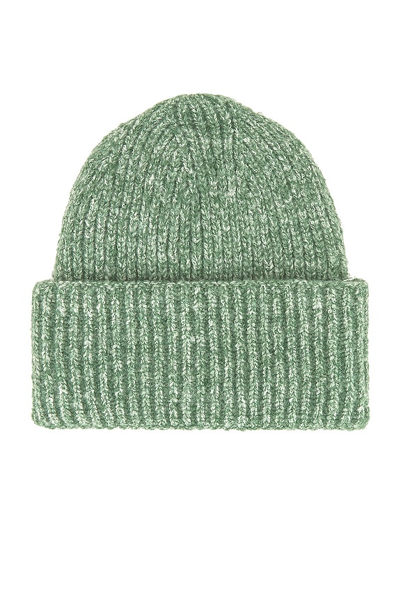 view 2 of 3 Harbor Marled Ribbed Beanie in Pine