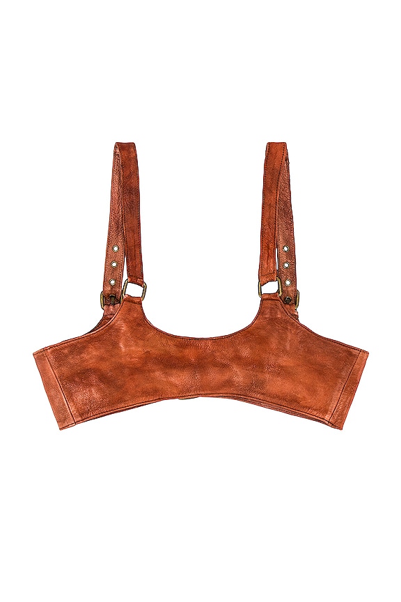 view 2 of 6 Rebel Leather Harness in Cognac