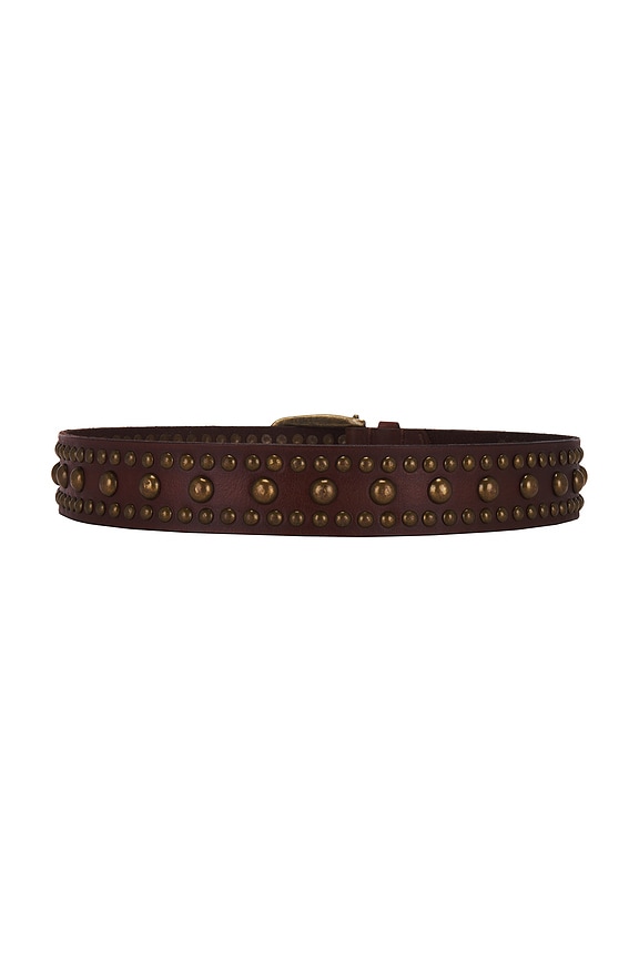 view 2 of 3 x We The Free Sola Stud Belt in Cognac