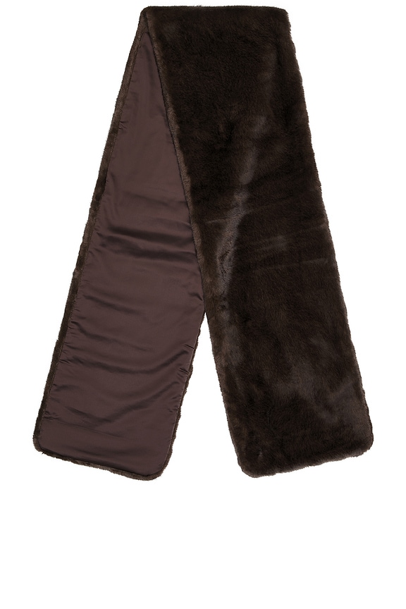 view 2 of 4 Snow Angel Scarf in Espresso