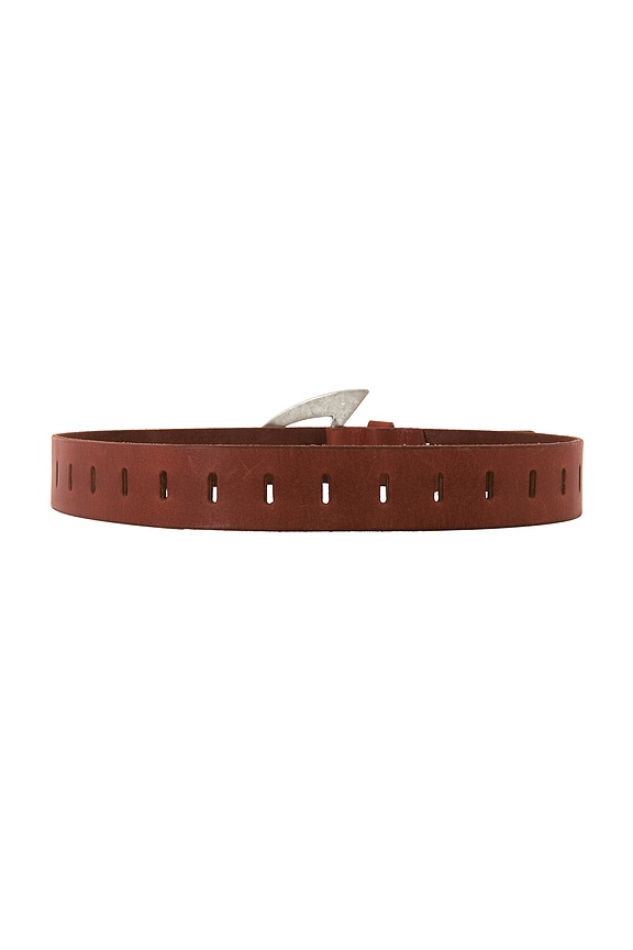 view 2 of 3 Noa Belt in Crimson